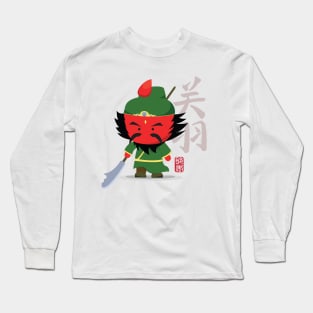 Guan Yu Three Kingdom Long Sleeve T-Shirt